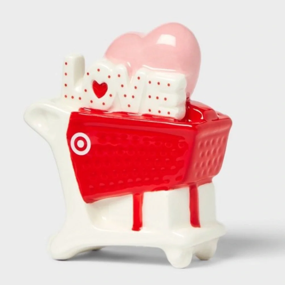 TARGET SPRITZ HEART CART FIGURINE 1CT💕